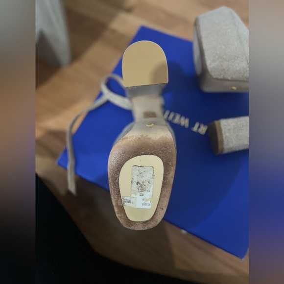 Stuart Weitzman Skyhigh 145 platform pump rose gold - Picture 14 of 15